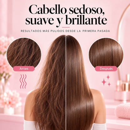 Cepillo Alisador Plancha 2 en 1