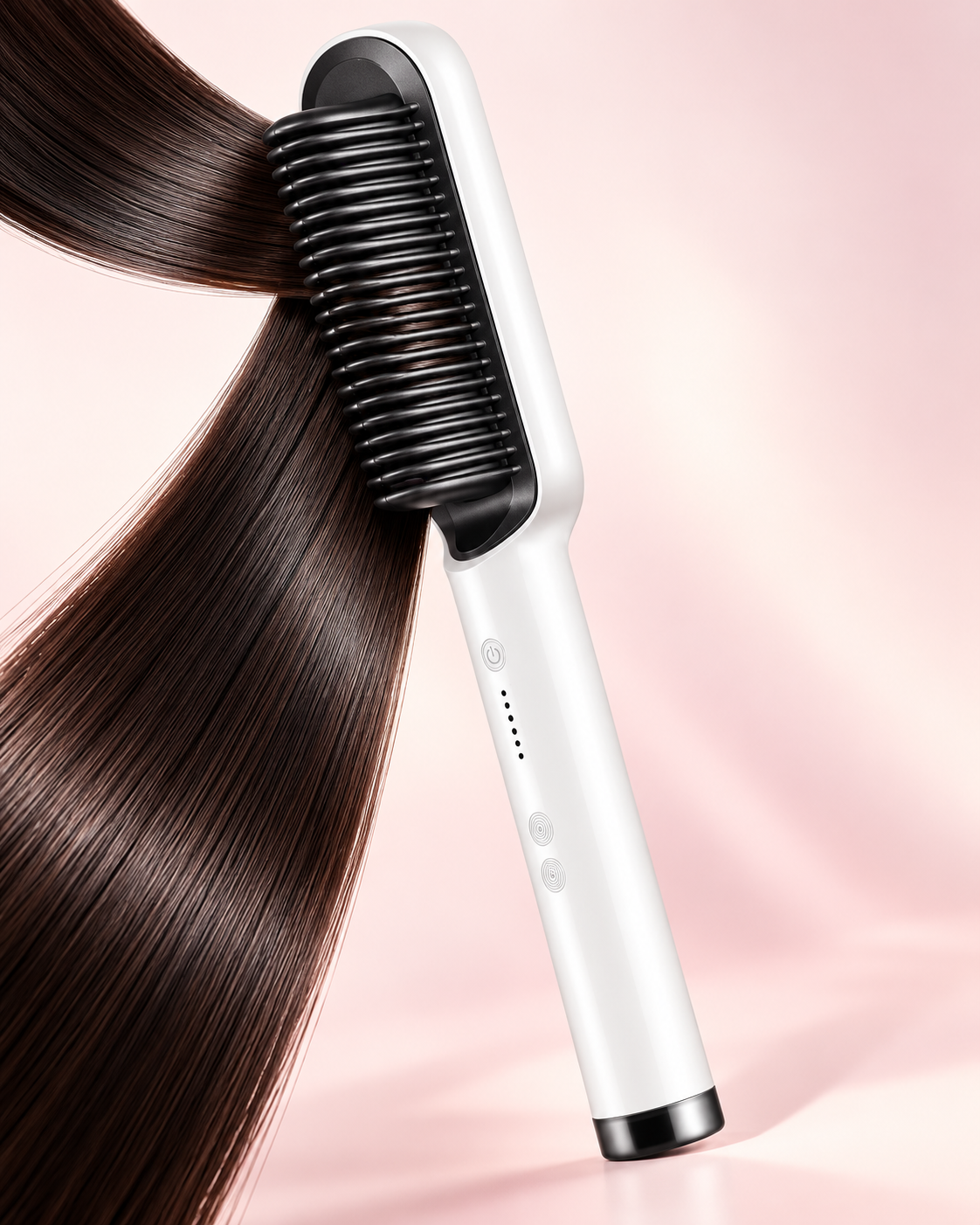 Cerdas que guían el cabello